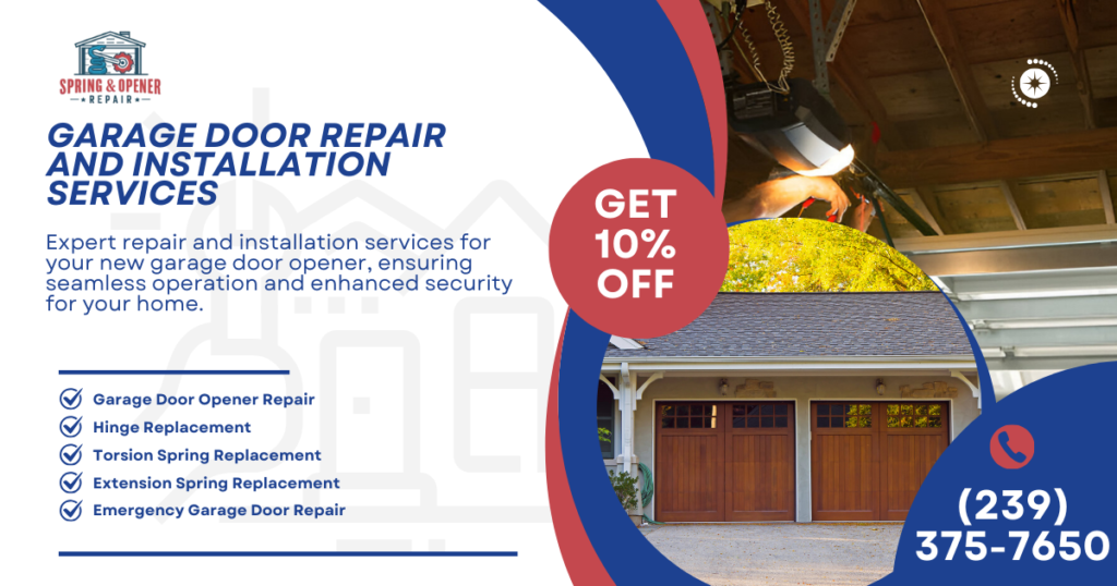 garage door repair services in marco island